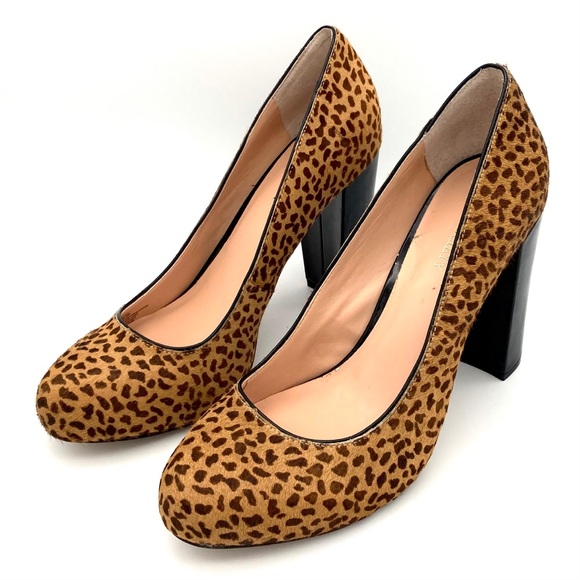 Sole Society Shoes Sole Society Soava Leopard Pumps Womens Size 9